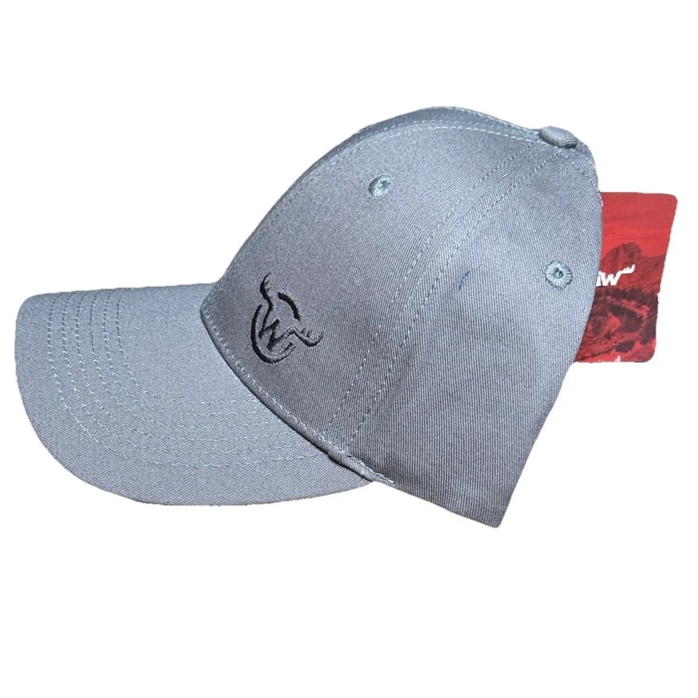 Moosejaw Littlecritter Hat Cap Outdoor Hiking Gray Sky‎ Snap Back NWT